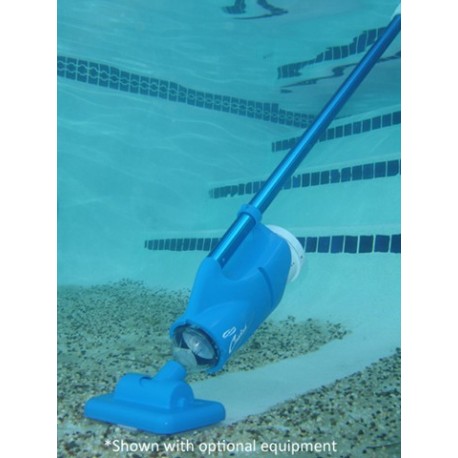 Aspirateur manuel PYYGY pour piscine hors-sol - Aspirateur de nettoyage de  piscine portable - Poignée extensible en acier inoxydable - Aspirateur de  piscine