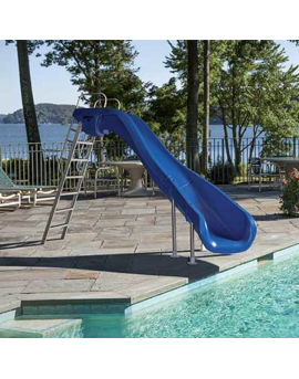 Toboggan de piscine Rogue 2 courbe à droite